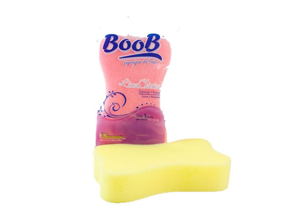 ESPONJA DE BAÑO BOOB *